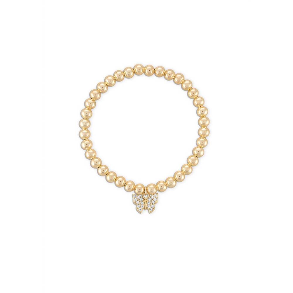 NEW ALEXA LEIGH women's hope bracelet in yellow gold